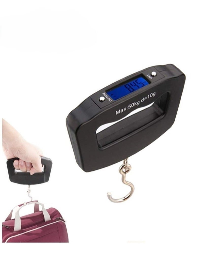 ميزان الأمتعة الرقمي أسود - Image 2